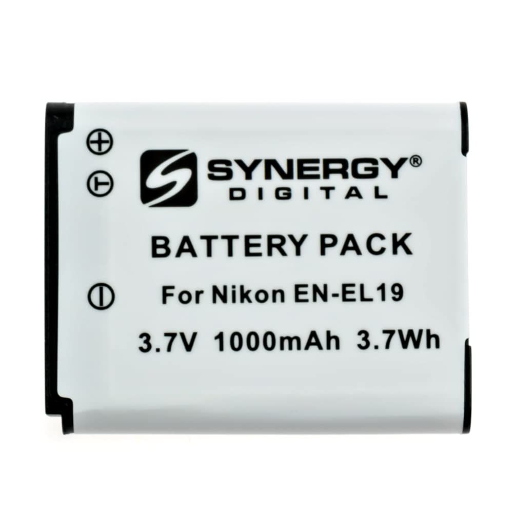 Amazon.com : Synergy Digital Camera Battery, Compatible with Nikon